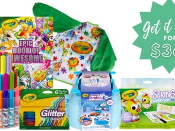 Triple Stacking Offers on Crayola Products