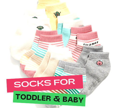 Unisex 8-Pack Ankle Socks for Toddler & Baby $4.97 (Reg. $12.99) – 62¢/pair of socks!