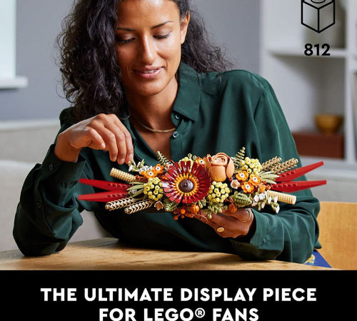 LEGO Icons Dried Flower Centerpiece Building Set (812-Pieces, Pre-order) $49.99 Shipped Free! Building Set for Adults