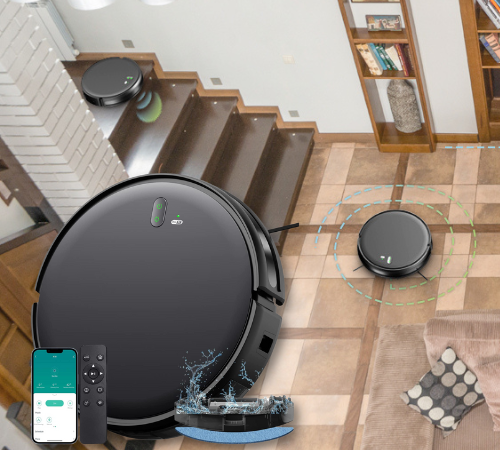 2 in 1 Mopping Robotic Vacuum with 2000Pa Max Suction $152.11 After Coupon (Reg. $709.99) + Free Shipping