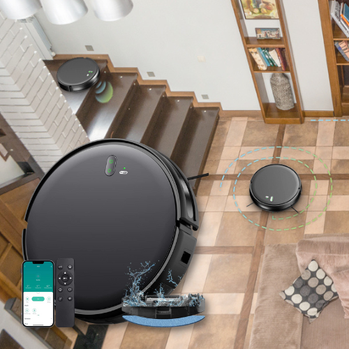 2 in 1 Mopping Robotic Vacuum with 2000Pa Max Suction $152.11 After Coupon (Reg. $709.99) + Free Shipping