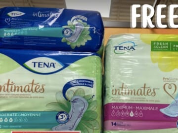 FREE Tena Pads | Publix Deal Ends Today