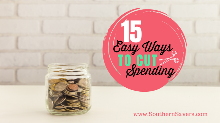 15 Easy Ways to Cut Spending