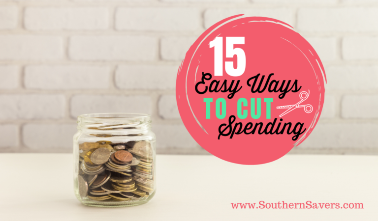 15 Easy Ways to Cut Spending