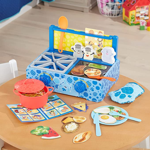 42-Piece Melissa & Doug Blue’s Clues & You! Wooden Cooking Play Set $13.96 (Reg. $59.49) – LOWEST PRICE