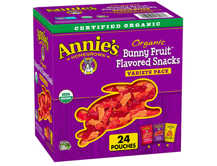 Annie’s Organic Bunny Fruit Snacks, 24 count only $9.23 shipped!