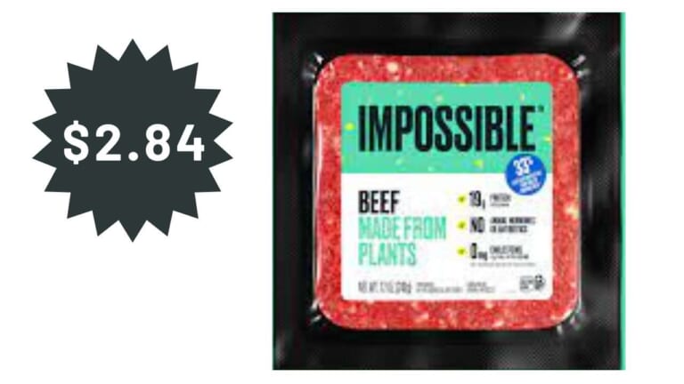 $2.84 Impossible Burgers at Publix