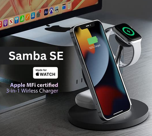 3-in-1 Wireless Charging Station $44.99 After Code (Reg. $70) + Free Shipping – With Apple MFi Certification for iPhone, Apple Watch, Air Pods