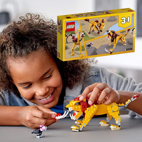 LEGO 224-Piece Creator 3-in-1 Wild Lion Building Kit $10.49 (Reg. $15)