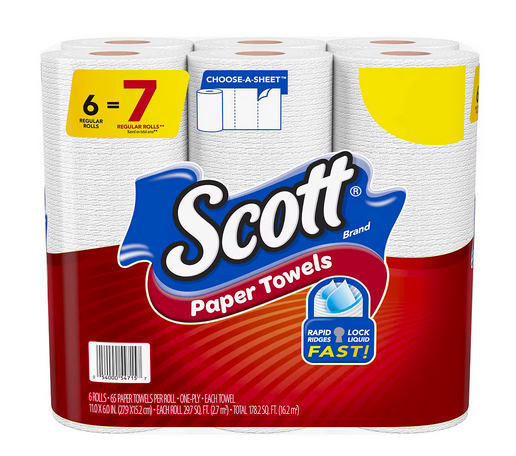 *HOT* Scott Paper Towels AND Comfort Plus Toilet Paper only $2.75 each at Walgreens!