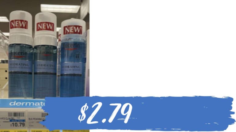 $2.79 Eucerin Hydrating Gel Cleanser (reg. $10.79)