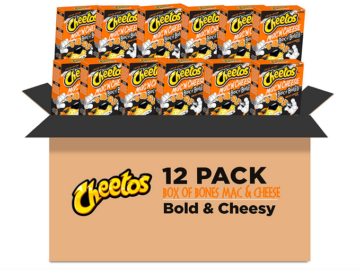 Limited Edition Cheetos Mac & Cheese (12 Boxes) only $9.55 shipped!