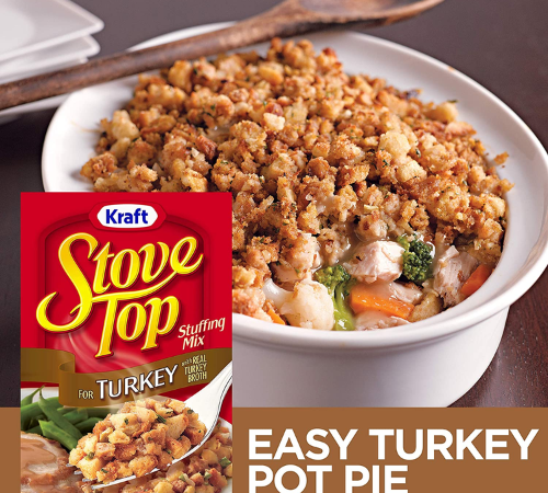 6 Servings Stove Top Turkey Stuffing Mix as low as $0.95 Shipped Free (Reg. $1) – 16¢/Serving – Ready in 5 Minutes