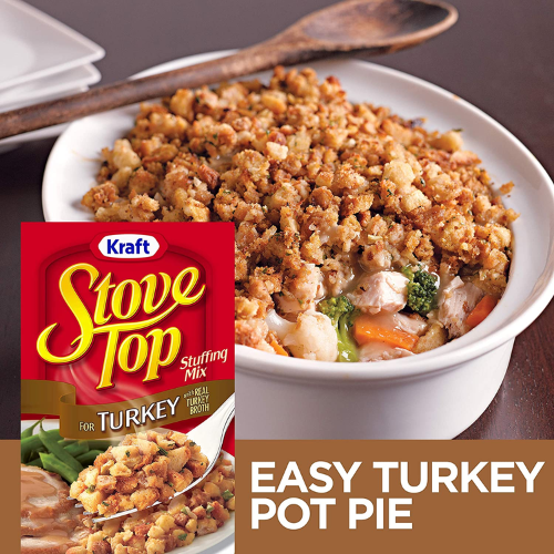 6 Servings Stove Top Turkey Stuffing Mix as low as $0.95 Shipped Free (Reg. $1) – 16¢/Serving – Ready in 5 Minutes