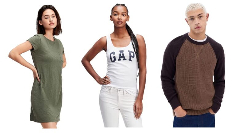 GAP Clothing Up to 75% Off at Amazon