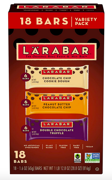 Larabar Chocolate Variety Pack, 18 count only $12.74 shipped!