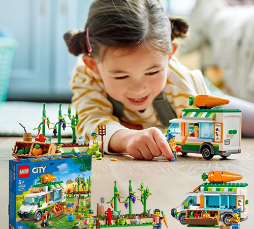 LEGO City Farmers Market Van 310-Piece Building Toy Set $29.50 Shipped Free (Reg. $45)