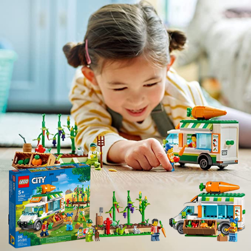 LEGO City Farmers Market Van 310-Piece Building Toy Set $29.50 Shipped Free (Reg. $45)