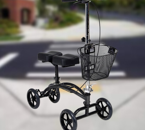 Dual Pad Steerable Knee Scooter with Basket $143 After Coupon (Reg. $178) + Free Shipping – 5.3K+ FAB Ratings!