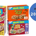 20% Off General Mills Cereal Treat Bars at Amazon