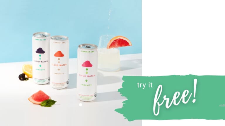 Free Cloudwater + Immunity With Rebate at 7-Eleven