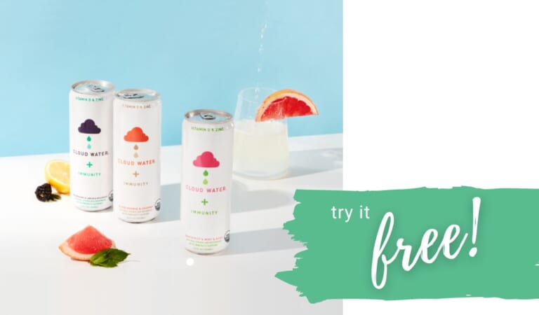 Free Cloudwater + Immunity With Rebate at 7-Eleven