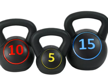 BalanceFrom Kettlebell Exercise Fitness Weight Set only $19.99!