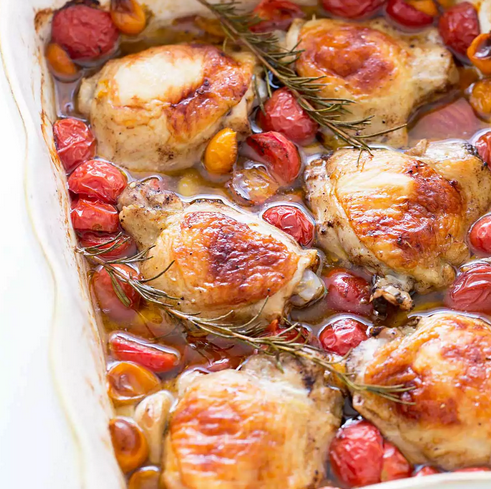 chicken with tomatoes