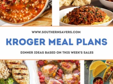 kroger meal plans 1/18