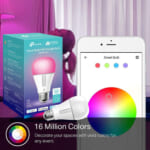 Kasa Smart 1000-Lumens Dimmable Color Changing Light Bulb $12.49 (Reg. $23) – Works with Alexa and Google Home