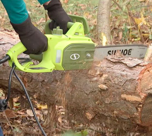 14-Inch Sun Joe Tree Limb Master Electric Handheld Chainsaw $39 Shipped Free (Reg. $50) + More Saw Kit