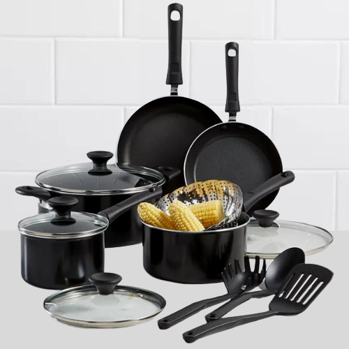 Tools of The Trade Nonstick 13-Piece Cookware Set $34.99 Shipped Free (Reg. $120) – 1.7K+ FAB Ratings!