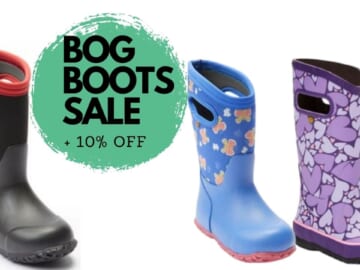 Bogs Boots | 50% Off + Extra 10% Off