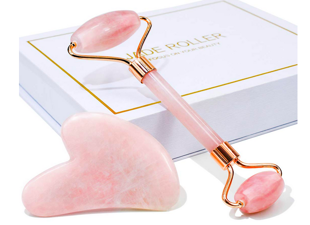 Jade Roller & Gua Sha Set only $5.94!