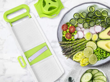 6 in 1 Mandoline Slicer $10.95 After Coupon (Reg. $21.89) – Handheld Kitchen Gadget