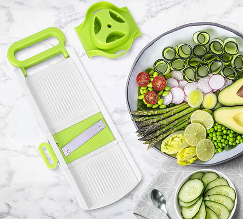 6 in 1 Mandoline Slicer $10.95 After Coupon (Reg. $21.89) – Handheld Kitchen Gadget