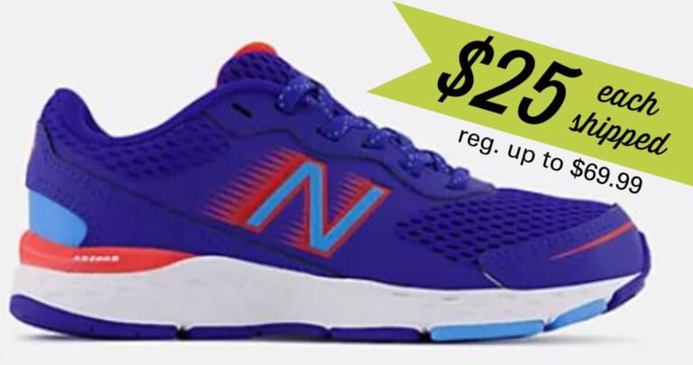 Joe’s New Balance Outlet | Kid’s Sneakers (2) for $50 Shipped