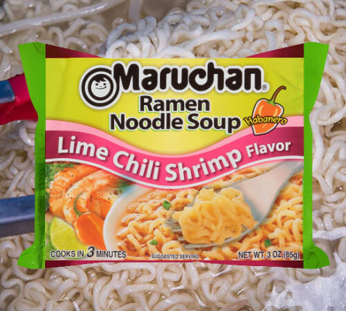 FOUR 24-Pack Boxes Maruchan Ramen, Lime Chili Shrimp Flavor as low as $5.20 PER BOX (Reg. $19.56) + Free Shipping – $0.22/ Pack + Buy 4, save 5%, Cooks in 3 minutes!