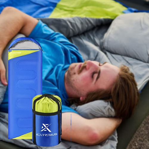 Extremus Rectangular Camping Sleeping Bag $13.19 After Coupon + Code (Reg. $33) + Free Shipping – FAB Ratings!