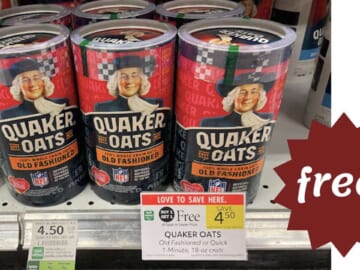 Get Quaker Oats for FREE at Publix!