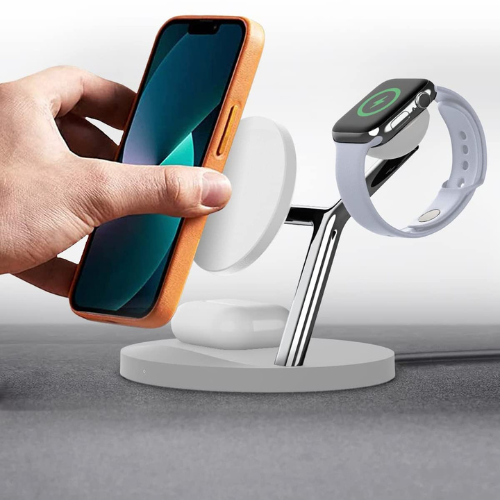 Charge up to five devices at once with 5-in-1 Apple Charging Station for iPhone for only $22.49 After Code (Reg. $89.99) + Free Shipping