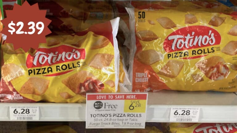 $2.39 Totino’s Pizza Rolls (reg. $6.28)