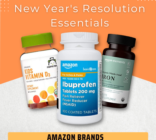 New Year’s Resolution Essentials from Amazon Brands as low as $4.05 Shipped Free (Reg. $7)