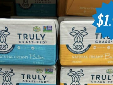 $1.99 Truly Grass-Fed Butter at Publix