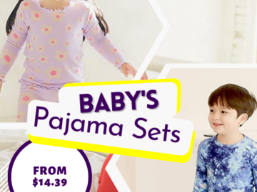 Today Only! Baby’s Pajama Sets from $14.39 (Reg. $17.99)