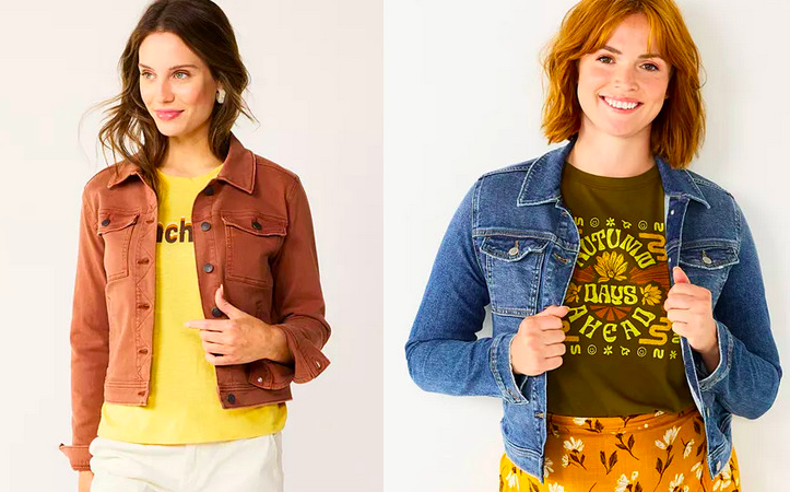 *HOT* Women’s Sonoma Goods For Life Crop Jean Jacket only $12.50 (Reg. $50!)