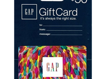 Today Only! $50 Gap Gift Card for just $40!