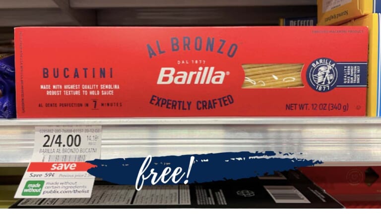 FREE Barilla Al Bronzo Pasta at Publix