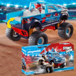 PLAYMOBIL 45-Piece Stunt Show Shark Monster Truck $15 (Reg. $31.92)