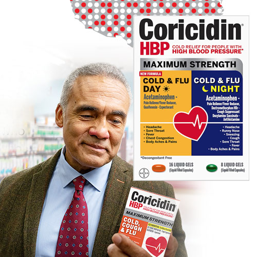 FOUR 24-Count Coricidin HBP Decongestant-Free Cold Symptom Relief as low as $4.27 Each Box After Coupon (Reg. $10) – $0.18/Gel + Free Shipping + Buy 4, save 5%